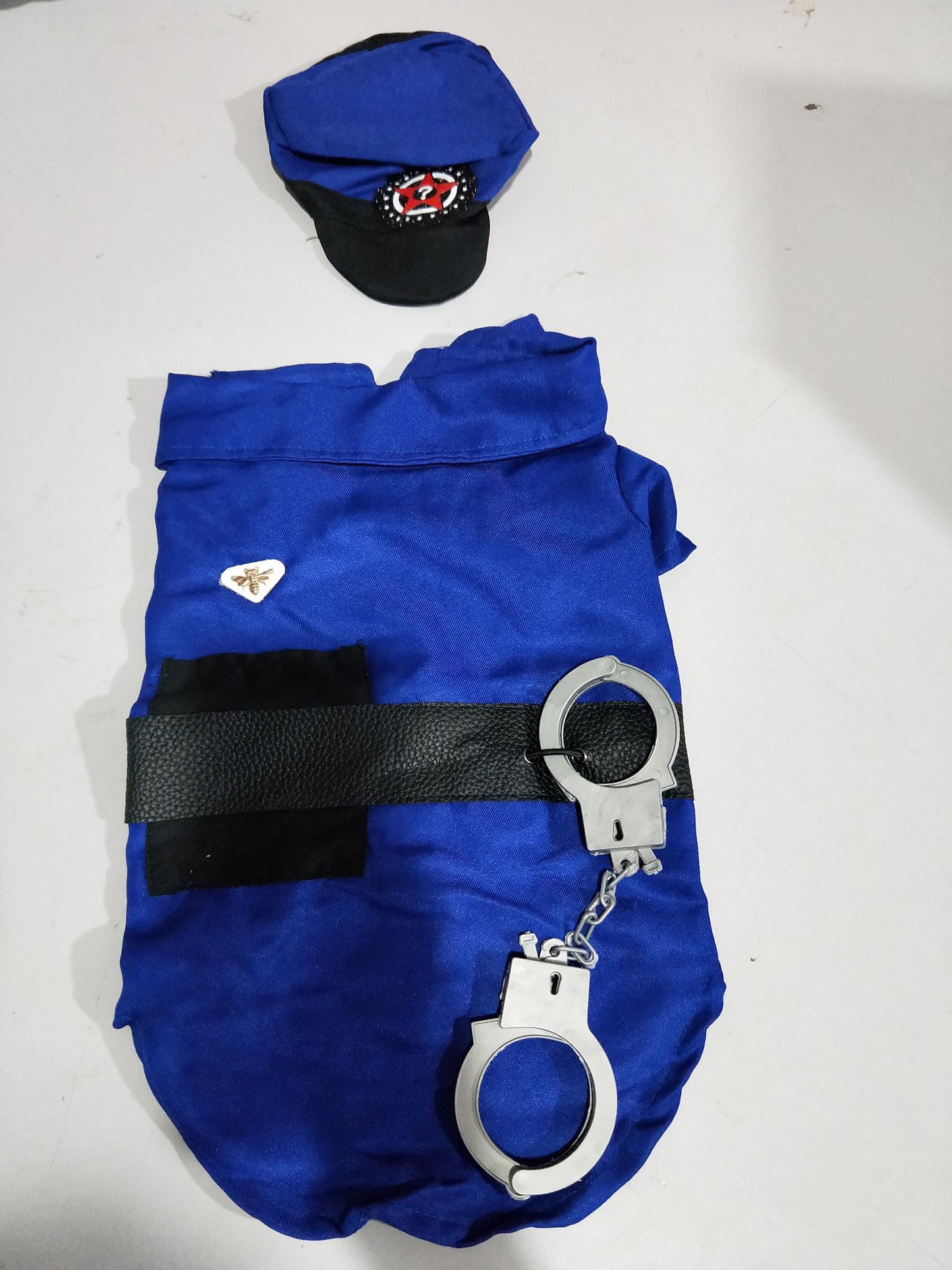 Funny Police Dog Halloween Costume Set-3