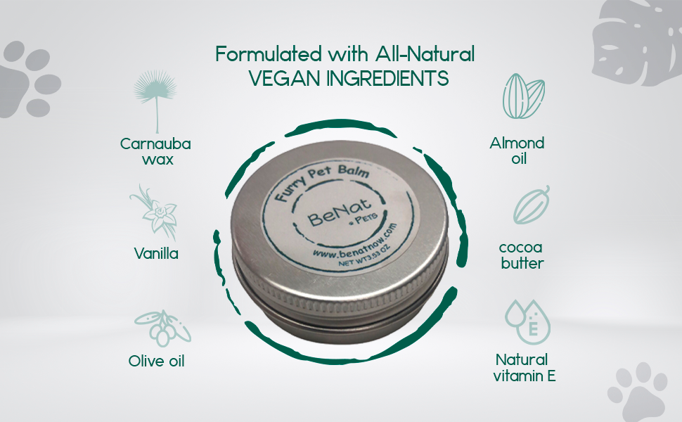 BeNat Pets. Furry Pet Balm. 0.9 oz.-4