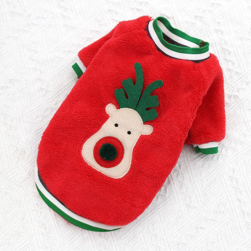 Cozy Canine Christmas Sweater: Festive Pet Apparel For The Holidays-11