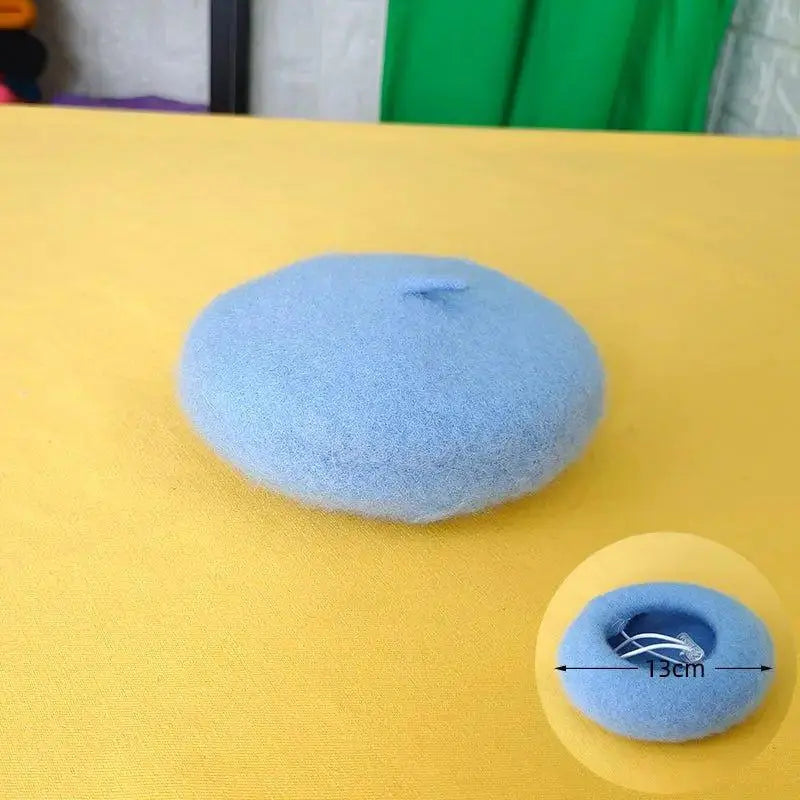 Fashionable Beret for Cats-11